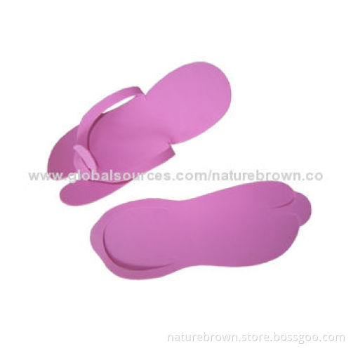 Disposable EVA Slippers, Made of EVA Foam